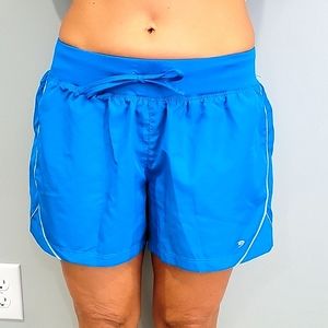 Blue Champion lined running shorts